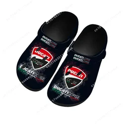 Ducatis Italien Schuhe nach Hause Clog Herren Frauen Jugend Junge Mädchen Sandalen Schuhe Garten maßge schneiderte atmungsaktive Schuh Strand Loch Hausschuhe