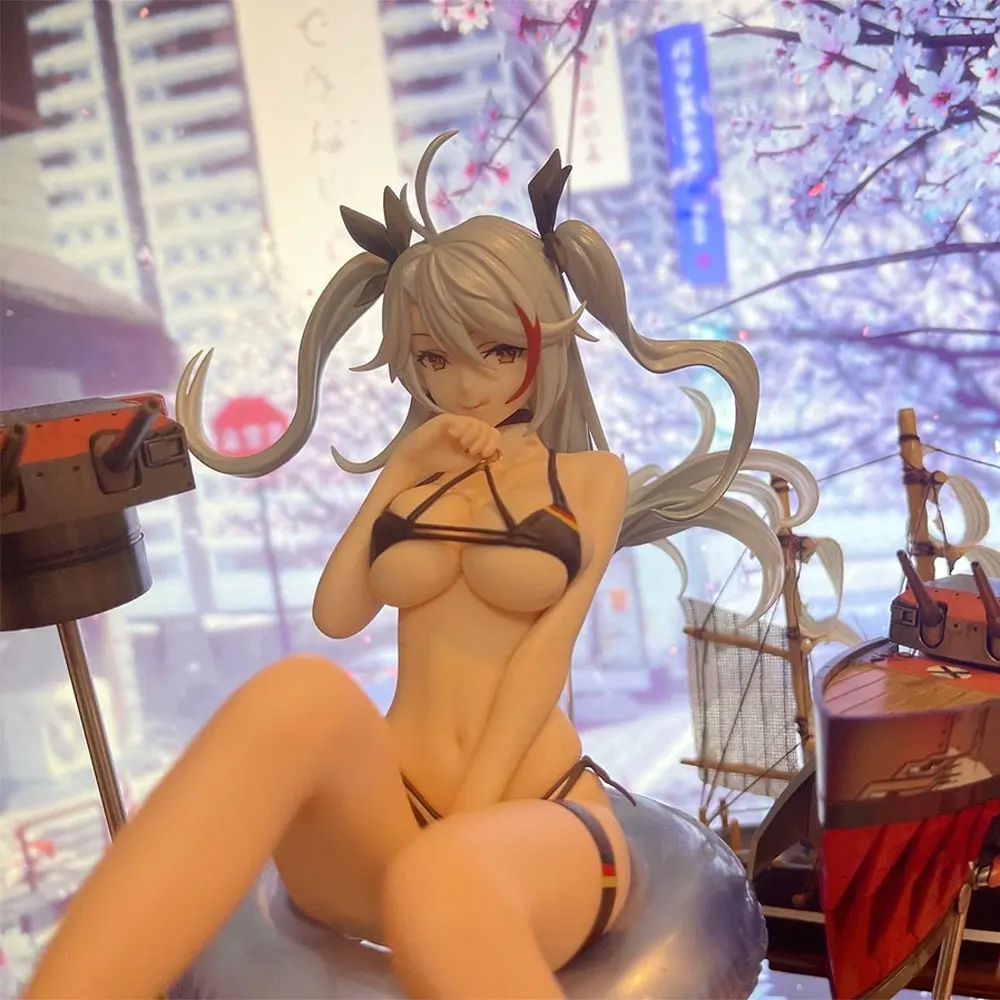 18 سنتيمتر أنيمي أزور لين الشكل الأمير يوجين من سافوي الدائمة الرسوم المتحركة لعبة مجسمة هدية جمع الديكور الحلي البلاستيكية #6