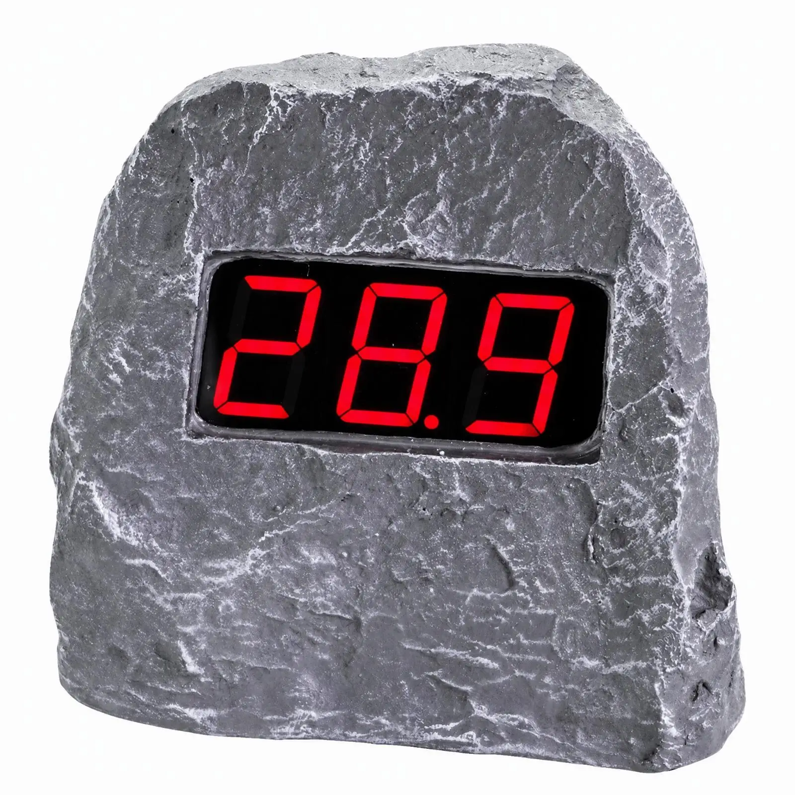 Stone-Look Outdoor Temperature Display Long-Lasting for Sauna