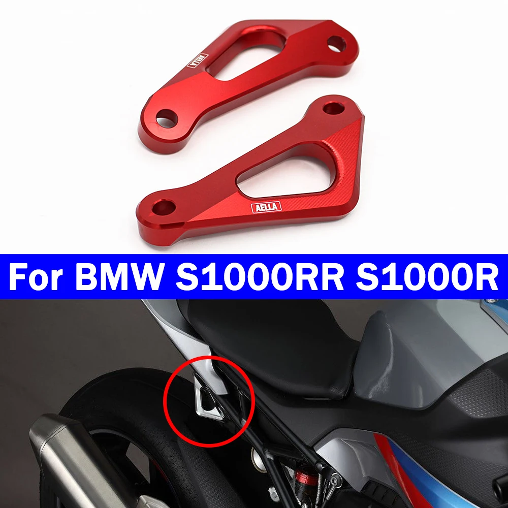 

S1000RR Motorcycle Rear Subframe Racing Hooks Tie Down Holder Billet For BMW S1000RR 2019 2020 2021 2022 2023 S1000R 2021-2023