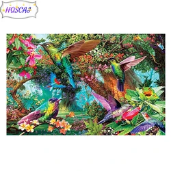 5d diy diamond embroidery Flower tree birds animal Modern decor mosaic diamond painting full square/round Art Landscape Painting