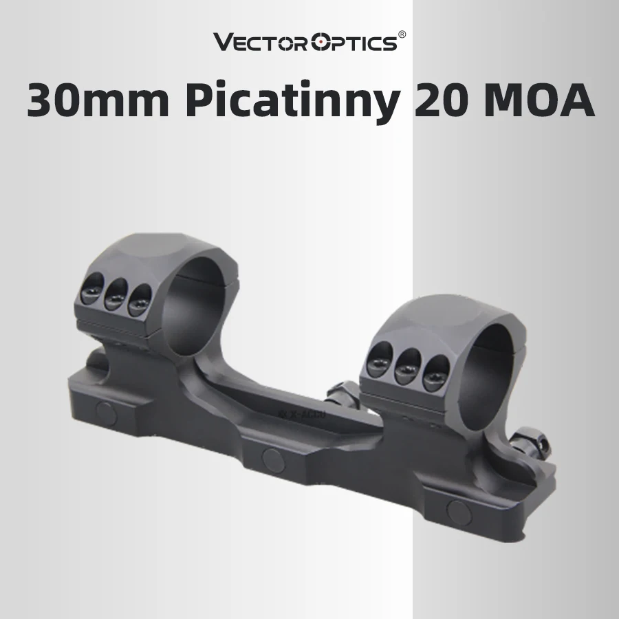 

Vector Optics 30Mm Dia 1.4" High One Piece Picatinny Mount Fit Max 56-60Mm Scope Objective Lens for Scope