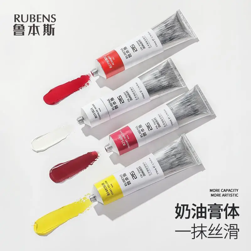 Paul Rubens Oil Paint Colors 170ml Large Capacity Tubes for Artists Students Beginners Drawing Pigments Art Supplies