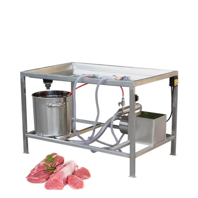 

Professional High Quality Pork Meat Marinade Injector Processing Commercial Salt Brine Injecting Machine
