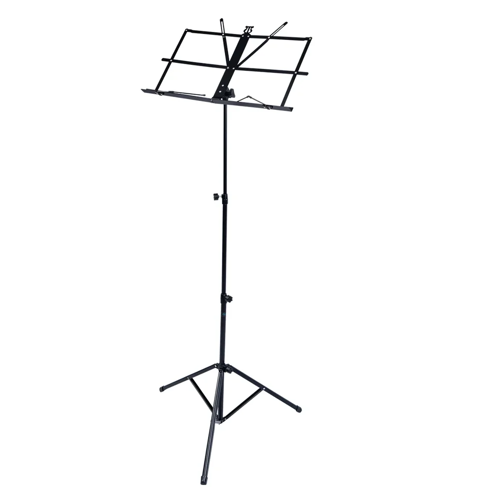 GUITTO GSS-03 Music Sheet Stand Portable Aluminum Alloy Material Tripod Music Holder Stands Height Adjustable With HandBag