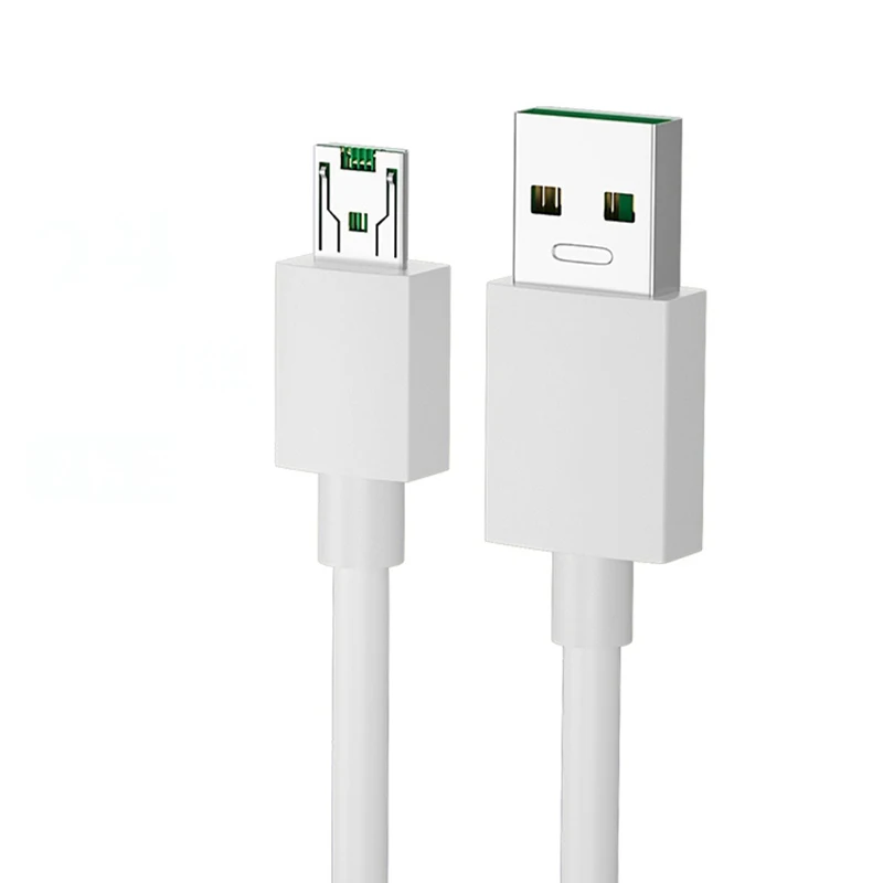 Cable USB tipo C de carga rápida VOOC para OPPO Find X Reno R17, Cable de datos para teléfono móvil, Cable cargador tipo C, 5A, 65W