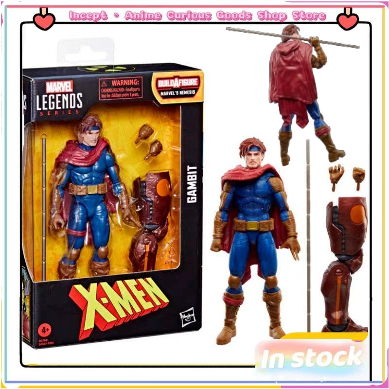 【In Stock】Hasbro Marvel Legends Gambit 1/12 Action Figure Anime Model Boy Toy Collection Holiday Gift fans love view 2