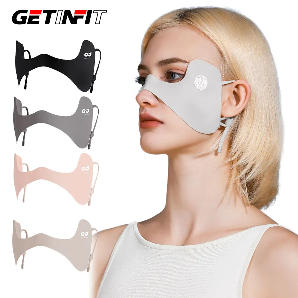 

Sunscreen Mask UV Protection Eye protection Anti-light Aging Sweat-absorbing Breathable Shade Ice silk Three-dimensional Eye Pa