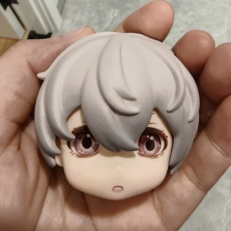 Replaceable Doll Head 2025 New 1/12 Scale BJD Face & Hair-Fit for Obitsu11 YMY GSC Bodies Customization Makeover Set for Dollfie