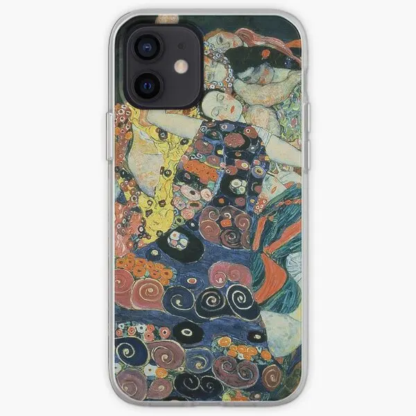 Klimt The Maiden Iphone Tough Case  Phone Case Customizable for iPhone 6 6S 7 8 Plus X XS XR Max 11 12 13 14 Pro Max Mini