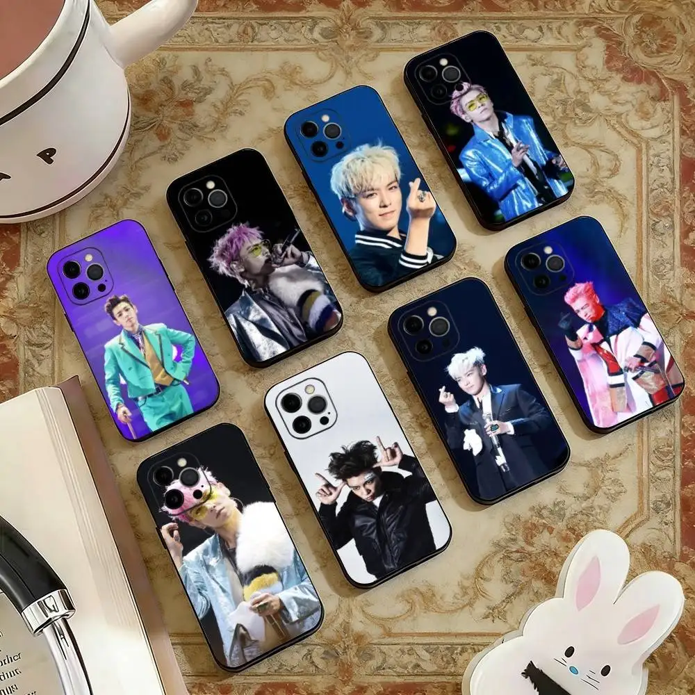T-TOP Choi Seung H-yun Phone Case For iPhone 17,16,15,14,13,12,11 Plus,Pro Max,XS,Soft Silicone Black Cover