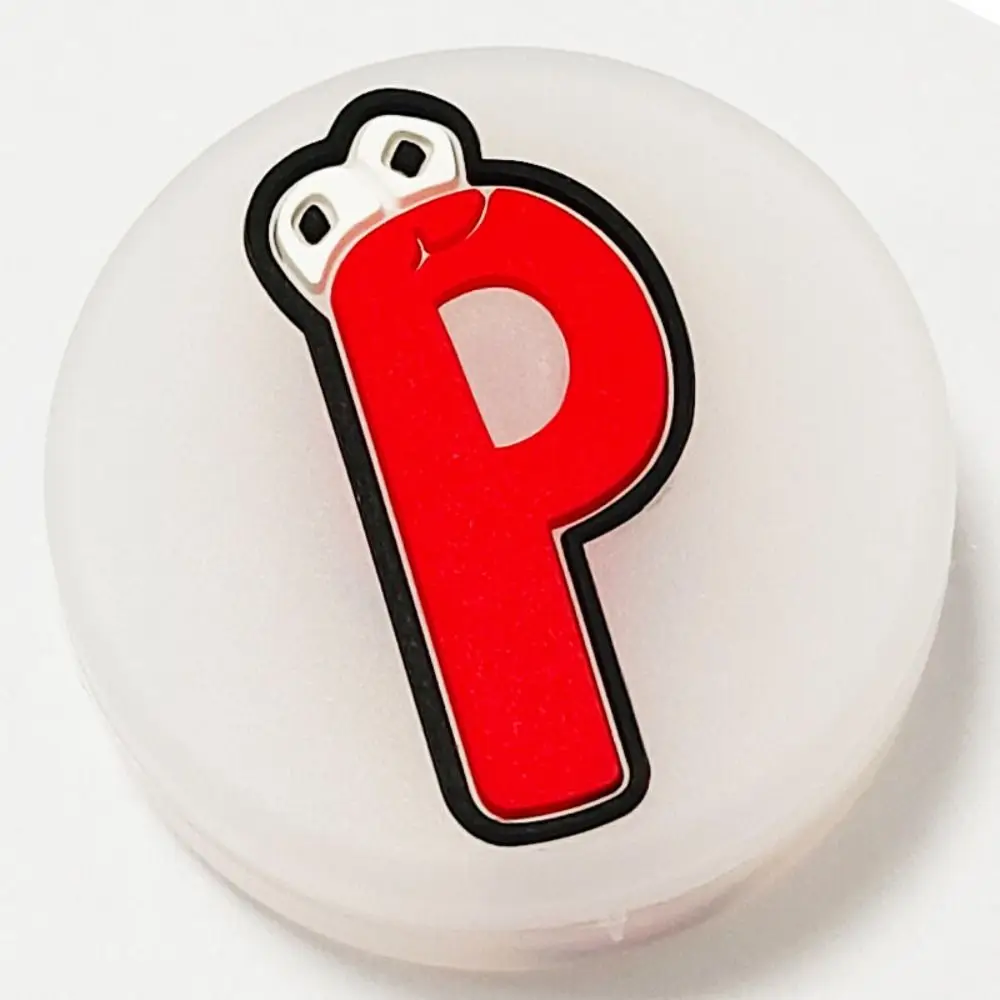 

26 English Letters Tennis Shockproof Absorber Silicone Anti-Vibration Tennis Racquet Shock Absorber Personality Animal