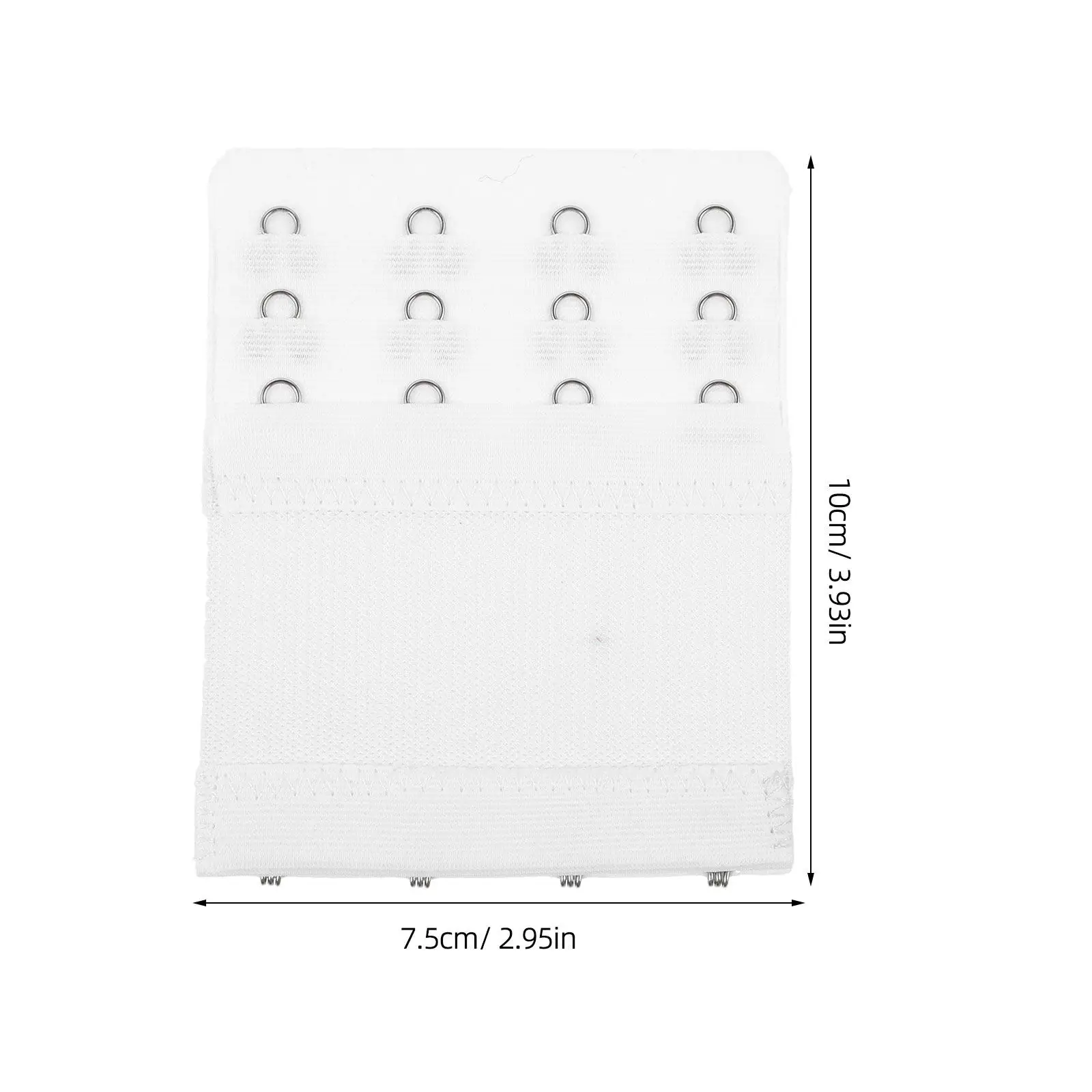 5Pcs Bra Strap Extender Hook Replacement Underwear Buckle Hook Women Comfortable Safe Elastic Design Classic Color - view 2