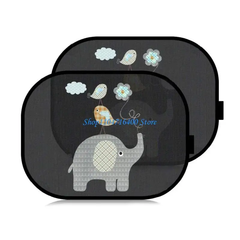 

y1gd 2Pcs Car Sunshades UV Protections Car Window Sunshades Universal Car Curtain