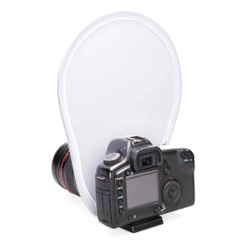 Universal Photography Flash Lens Diffuser Reflector Flash Diffuser Softbox For SLR Camera Lenses