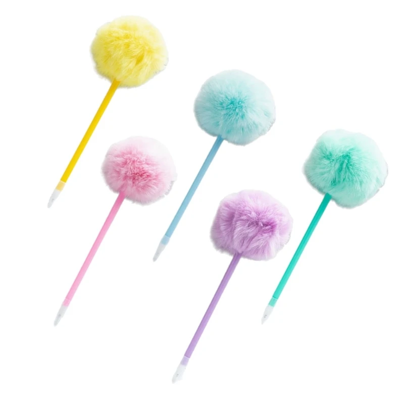 모피 볼펜 재미있는 쓰기 도구 1.0mm 리필 가능 학교 사무실 공급 K1KF