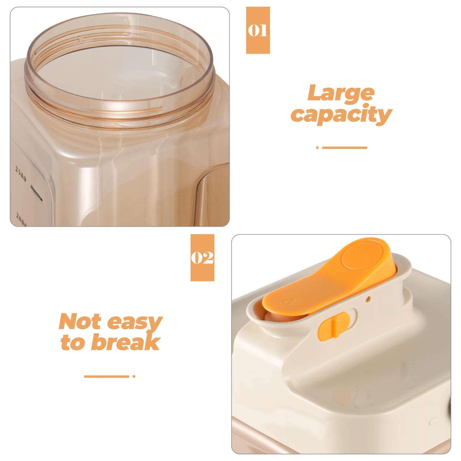 

Refrigerator Water Dispenser Cold Kettle Fruit Juice Container Lightweight Easy Clean Perfect for Parties Home