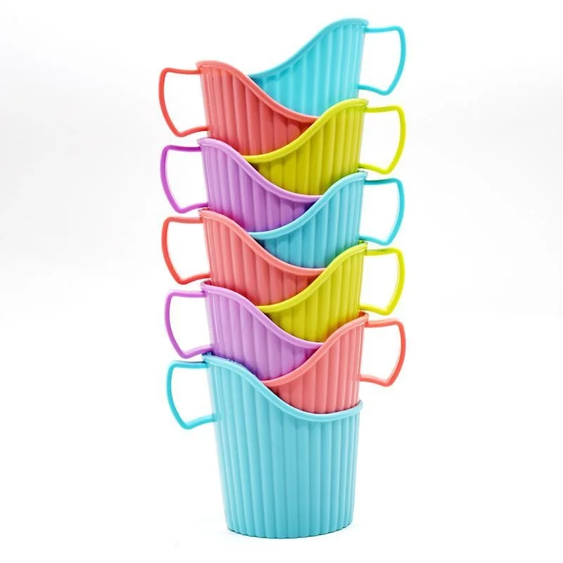 Disposable paper cup holder, thickened plastic tea holder, cup holder, heat-resistant, disposable cup universal cup cover