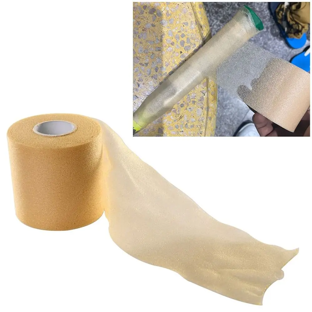 PU Foam Elbow Pads Bandage Anti-slip Sweat-absorbing Badminton Racket Grips Tape Soft Film Breathable Shock-absorbing Handle