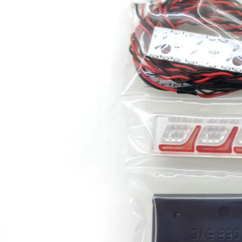 

Задний фонарь LED для радиоуправляемых моделей 1/14, запчасти для самосвалов на радиоуправлении, аксессуары для DIY моделей TH20049