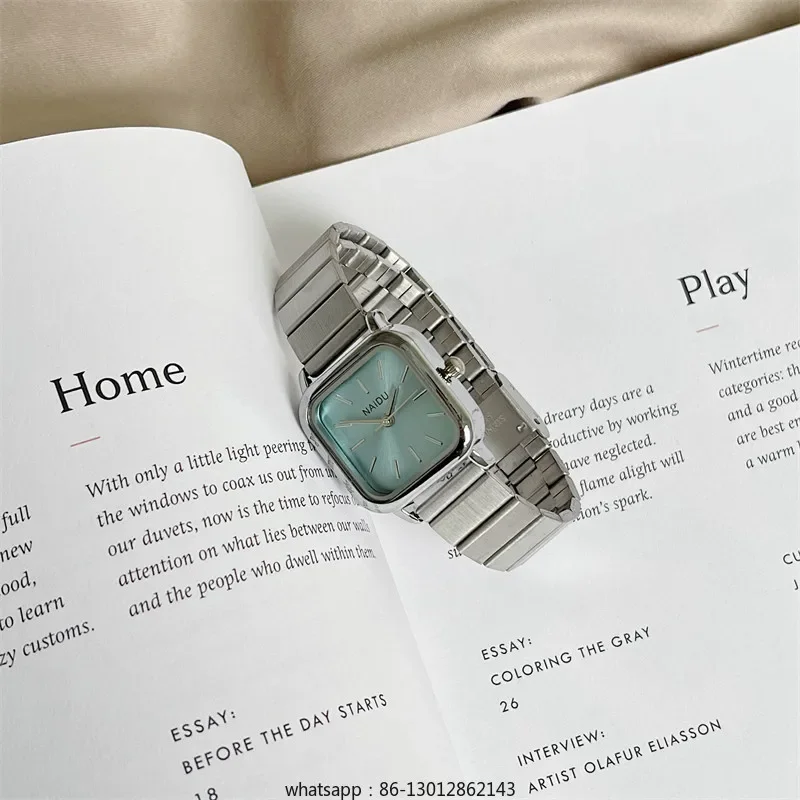 

Square watch simple temperament quartz watch