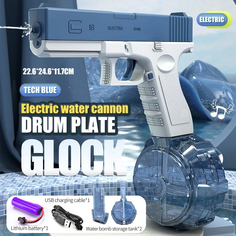 HOT NEW  Price Drop Electric Water Gun Toy Large Capacity Summer Outdoor Beach Pool Firing Shooting Toys view 3