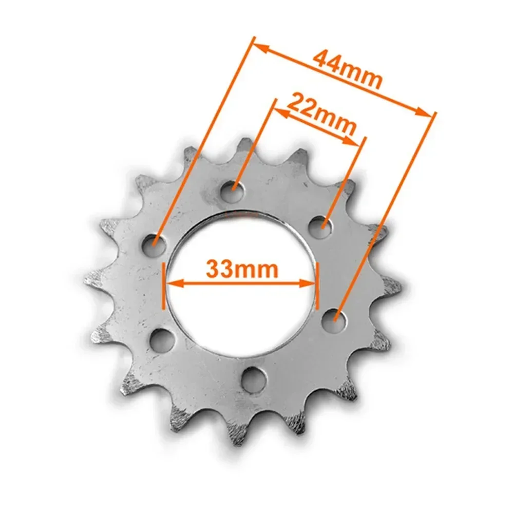 1 Pc 16 Teeth Bolt-on Sprocket 16T Fixed Gear For Bicycles Disc Brake Mount Bolts-fixed Chain Wheel Practical Accessories