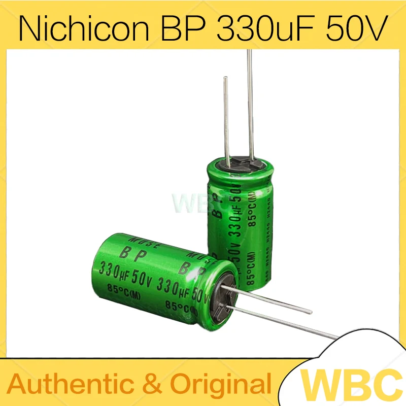 

330 мкФ 50 В NICHICON MUSE BP ES 16x31,5 мм 50 В 330 мкФ аудио конденсатор высшего класса неполярный неполярный биполярный