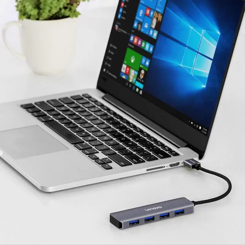 Lenovo Type-C to USB C Converter Portable USB3.0 Interface Splitter Hub Docking Station Multi-Function Computer Adapter