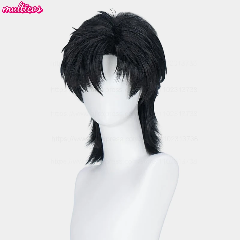 Zayne Wig Game Love And Deepspace Cosplay Short Black Heat Resistant Synthetic Hair Halloween Party Role Play Anime Wigs +WigCap image 5