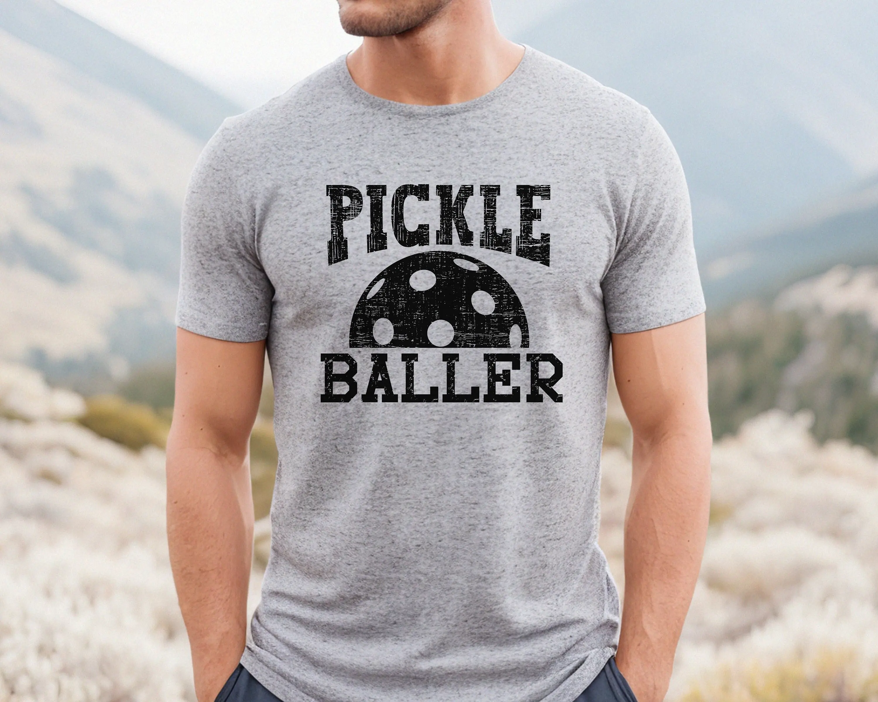 Mens Pickleball T Shirt Dinking For Husband Ts Father'S Day