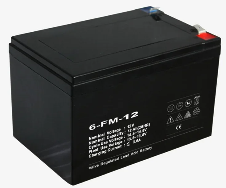 

12V 12AH AGM Portable Low Price Portable Solar Panel External Battery for Solar Power System Energy Storage Battery