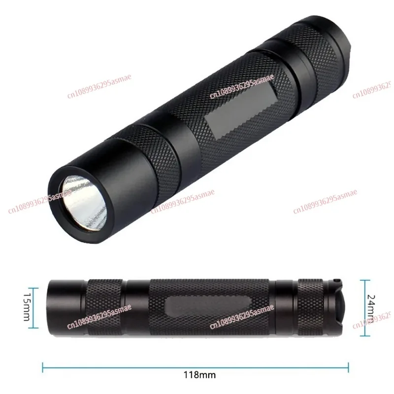 High Power Shortwave 254nm UVC LED Flashlight SW UV Torch Lamp Fluorescent Minerals Phosphor Detection
