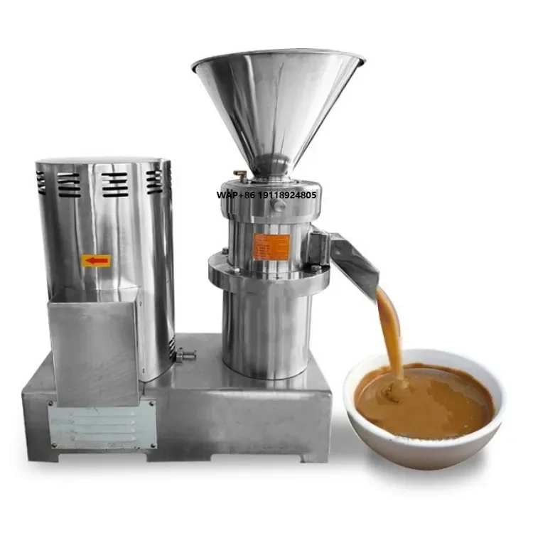 

Commercial 5-30kg/h Peanut Butter Making Machine Colloid Mill Nut Grinder Chili Sauce Tomato Paste Making Machine