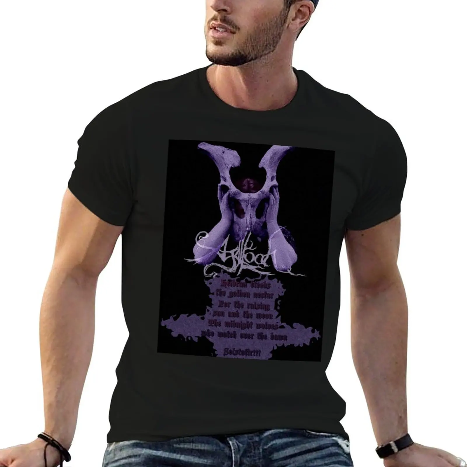 Agalloch - Not Unlike The Waves T-Shirt Casual Holiday Short Sleeve Tee
