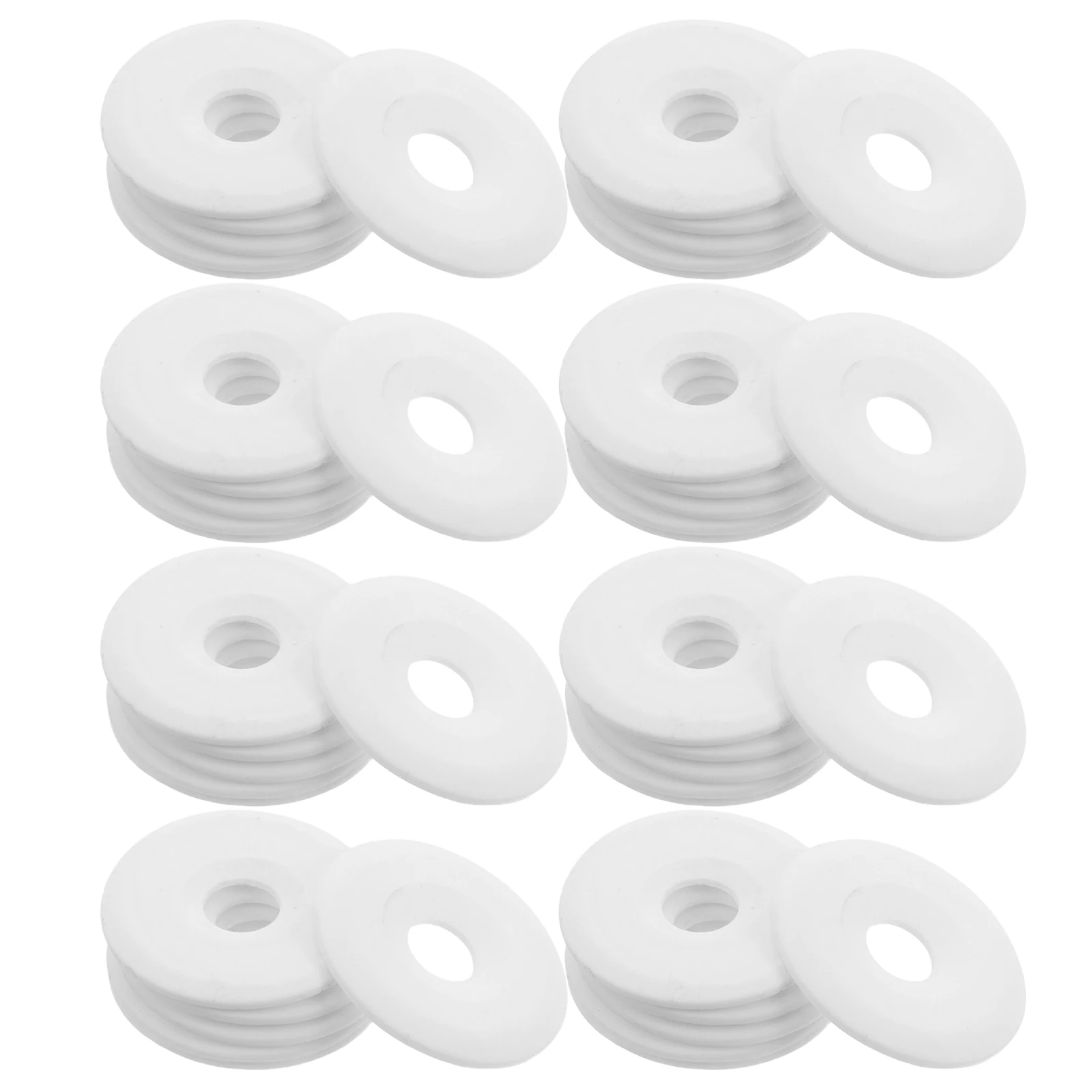 

30pcs Ceramic Yarn Guide Wear Resistant Textile Eyelet For Industrial Sewing Machines Sewing Machine Accessories -