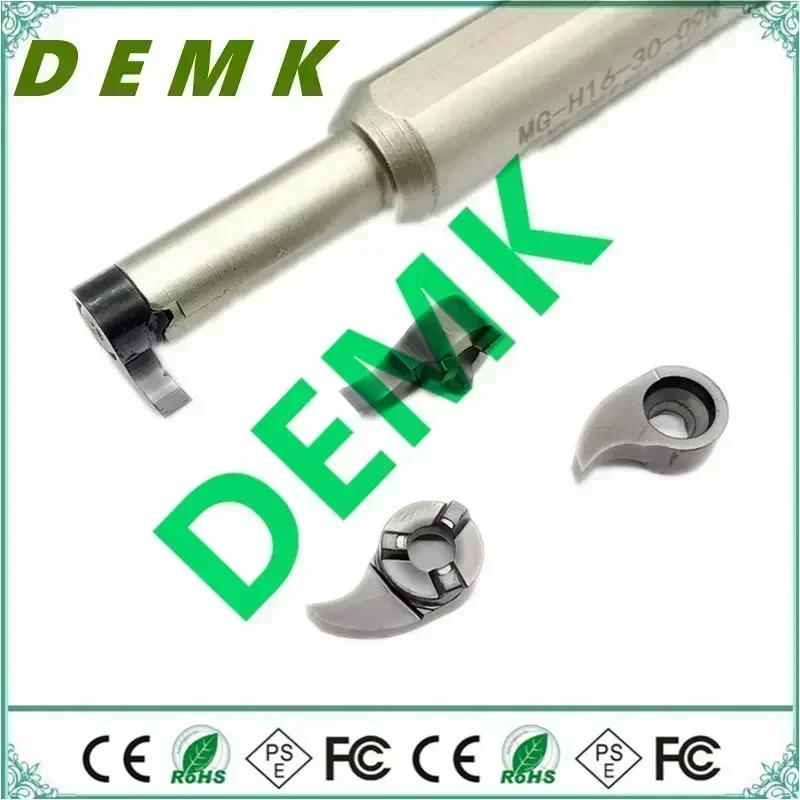 MG-H12 H16 MB-05GR 07GR 09GR Small hole deep hole cut groove comma internal holder carbide insert for CNC lathe thread groove