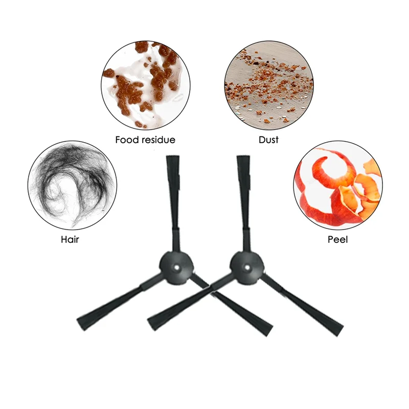 B58B-For Ilife V5S/V5S Pro/V50/V5/X5/V3S/V3S Pro/V3L Vacuum Cleaner Accessories Side Brush HEPA Filter