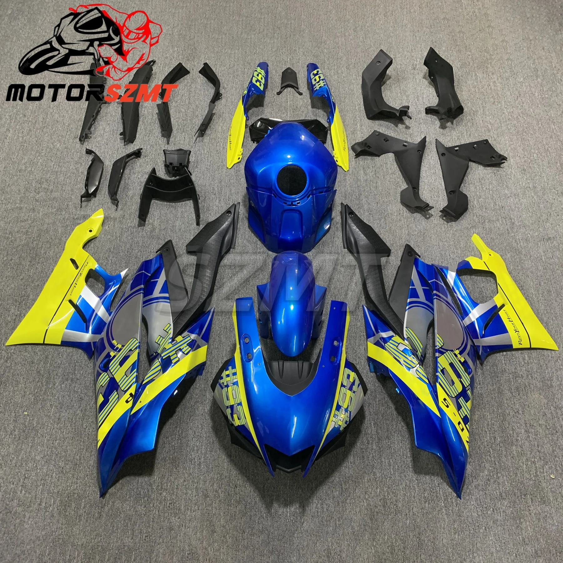 Motorcycle Fairings Kit for YAMAHA YZF R3 2019 2020 2021 2022 2023 2024 YZF-R3 19-24 Injection Silver Black Bodywork Set