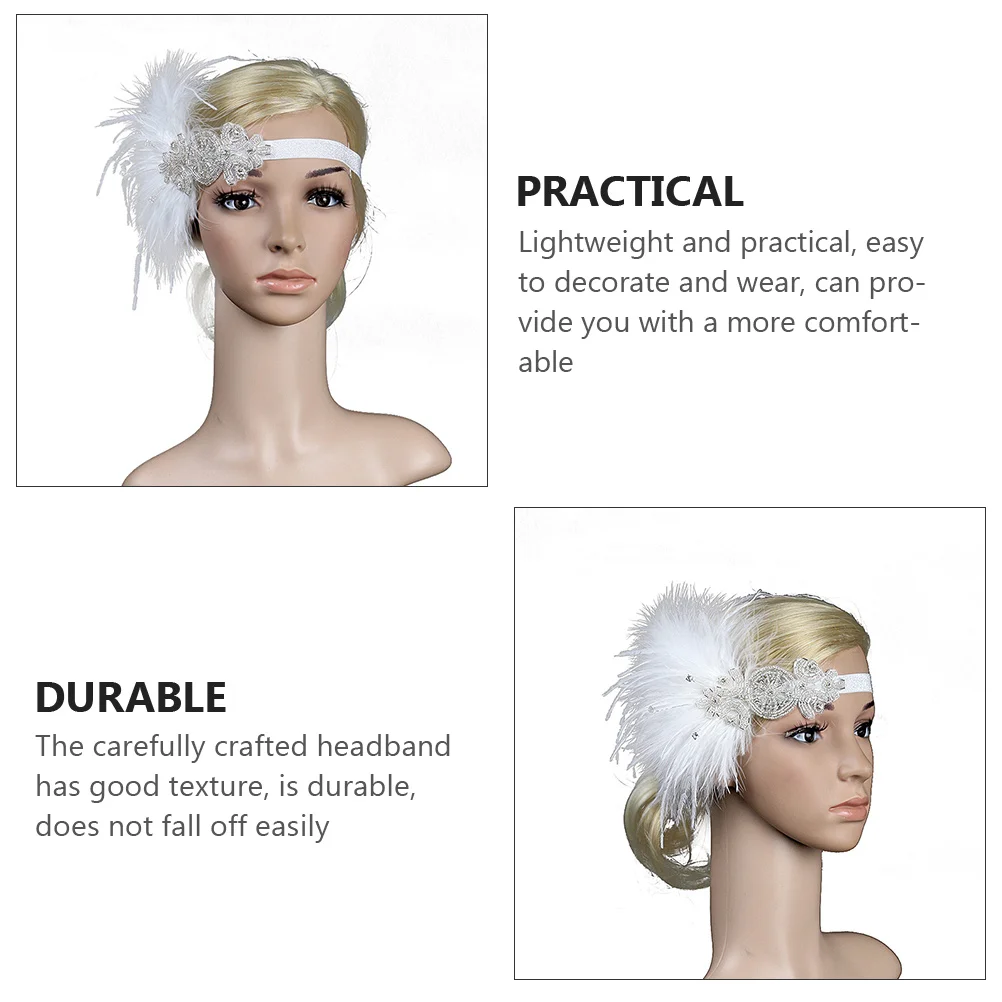 

1pc Decorative Headband Elegant High-End Hairband For Women Lightweight Comfortable Dance Wear Forehead Accessories