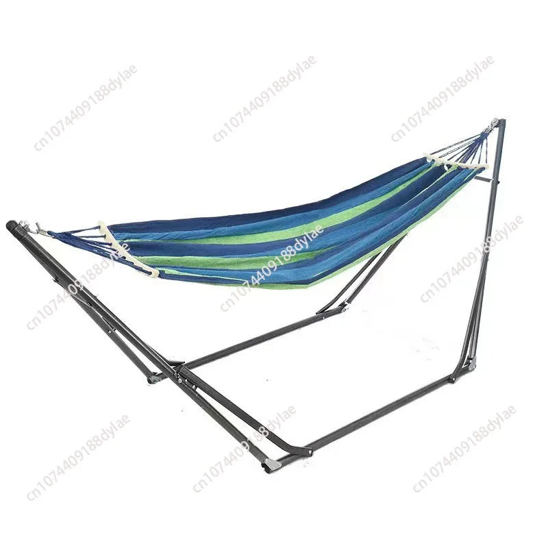 

Croissant hammock bracket reinforced and stabilized mesh bed outdoor canvas swing camping