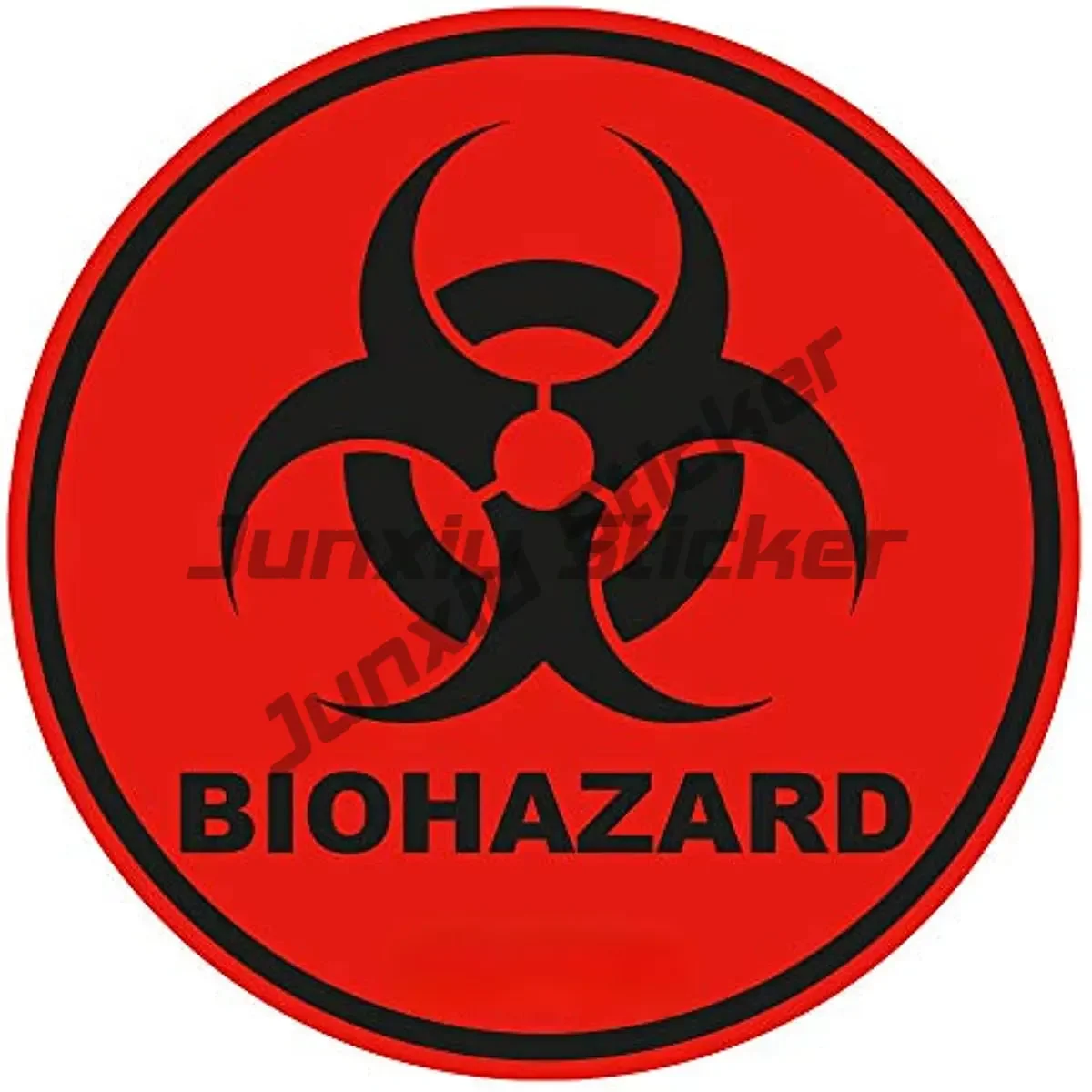 Biohazard Stickers Sign Decals Waterproof Biohazard Warning Label，Use for Hospitals and Industrial Round Sticker Alien Biohazard