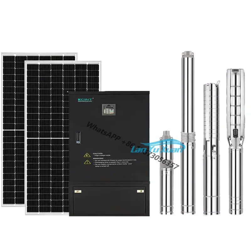 solar water pump inverter 380v controller automatic start with MPPT Function for  irrigation system