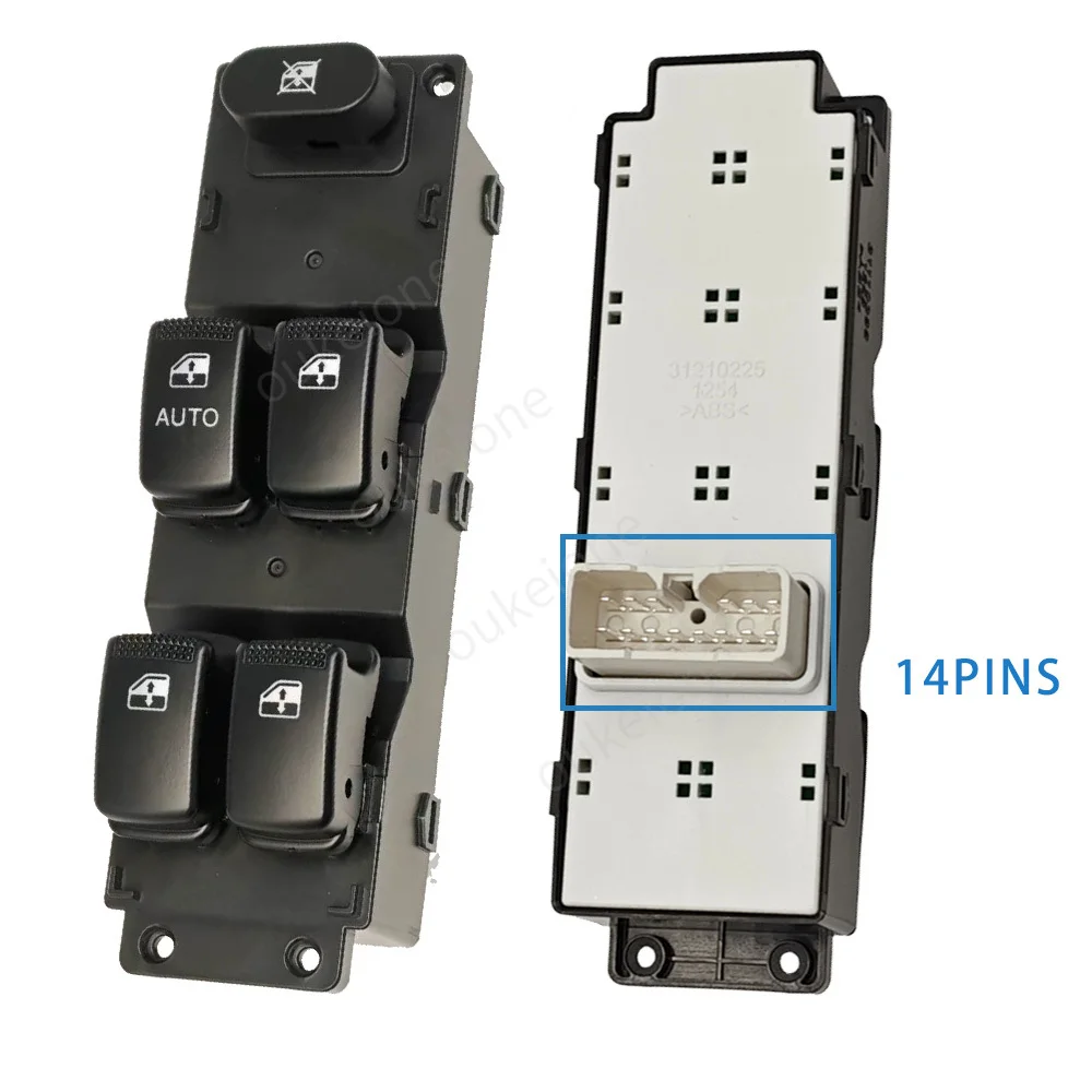 93570-0X2004X for HYUNDAI I10 2007 2008 2009 2010 2011 2012 Front Left Electric Power Window Control Switch Car Accessories
