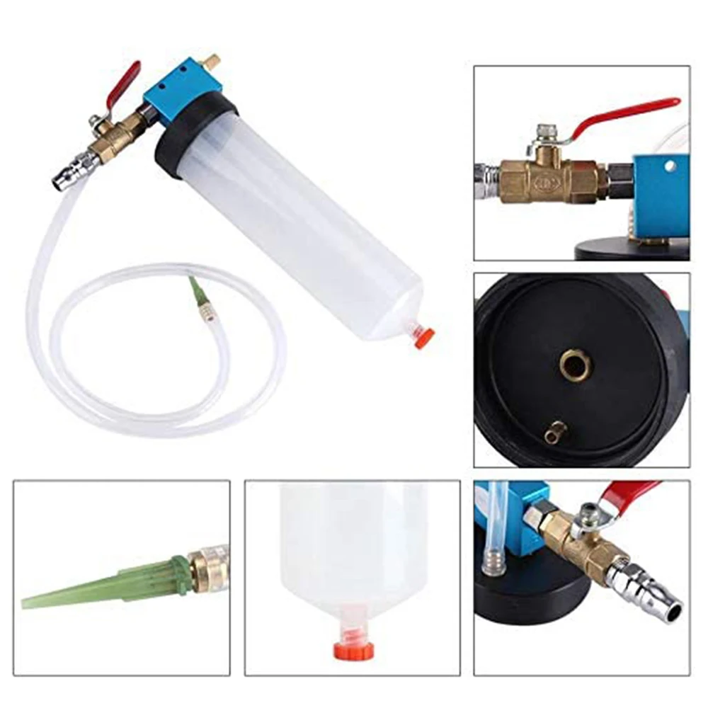 Car Fuel Pump Bleeder Car Brake Fluid Refill Filler Manual Air Venting Tool Oil Pumping Tool Brake Fluid Changer