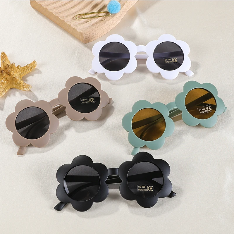 New Kids Sunglasses UV400 for Boy Girls Toddler Lovely Baby Sun Glasses Round Cute Children Outdoor Eyewear UV400 Oculos De Sol
