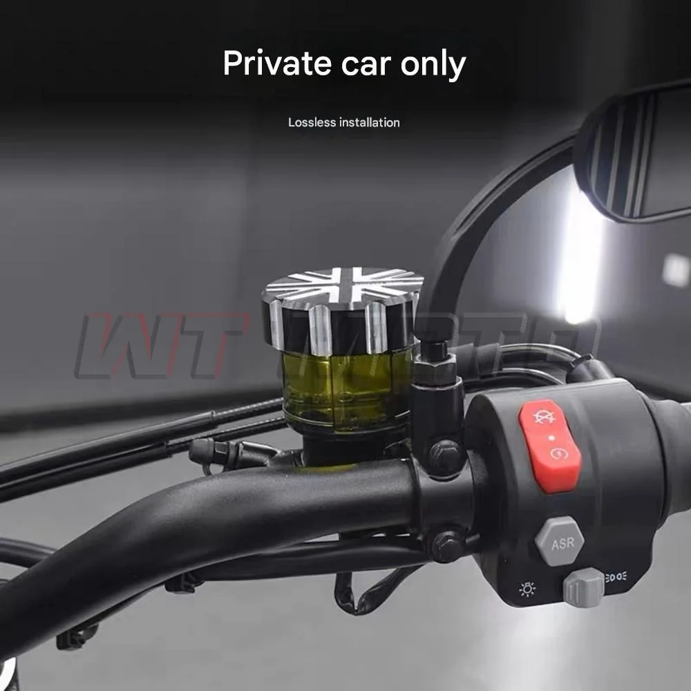 For MBP C1002V C 1002V front brake pump cover aluminum alloy upper pump cover oil cup cover oil pump cover for mbp c1002v