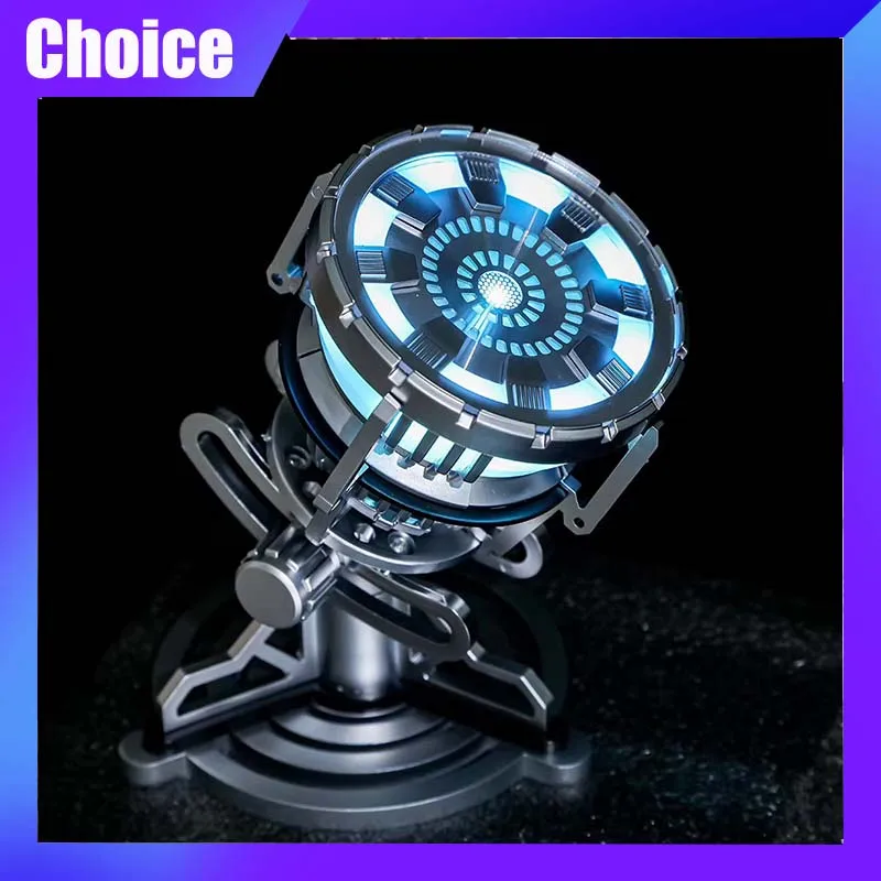 

Iron Man MK3 V3 Arc ReactorAction Figure With LED Light HCMY Edition Alloy Modle Toy Room Desktop Decor Collection Adult Gift