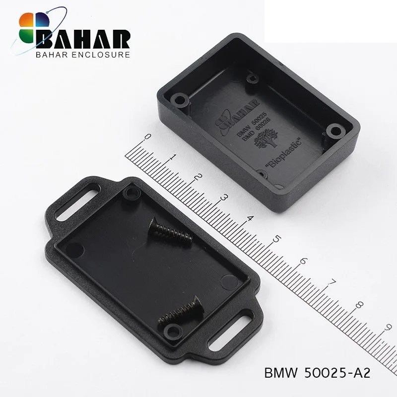 Bahar Wall-Mounting Enclosure ABS Plastic Shell Wire Junction Box Instrument Case Model BMW 50025 for electronics wall mount