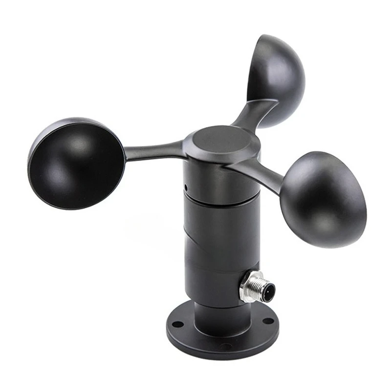 High FST200-201 3 wind cup anemometer RS485 output wind speed sensor OEM